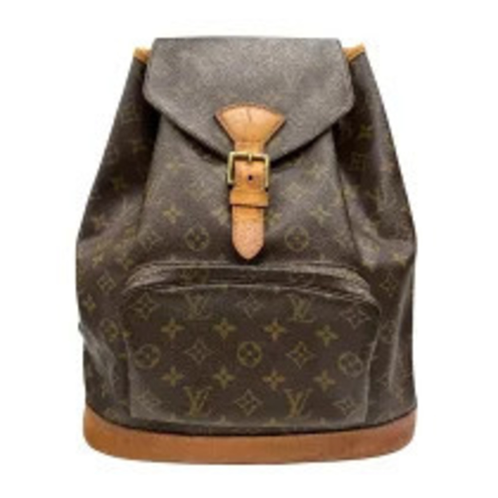 Louis Vuitton Montsouris Brown Monogram Backpack Daypack